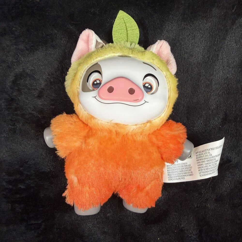 Disney Happy Haul Fresh Picked Pua Plush Moana Vinyl Face Mango 5" Toy Just Play
